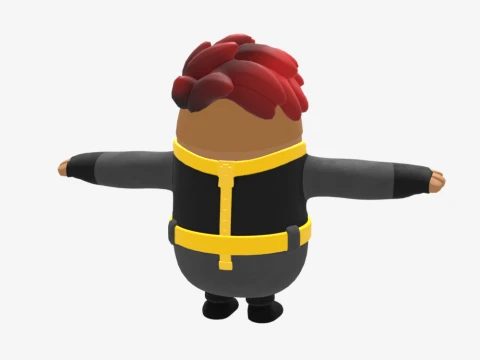 Polarity Fall Guy - Fortnite 3D Model