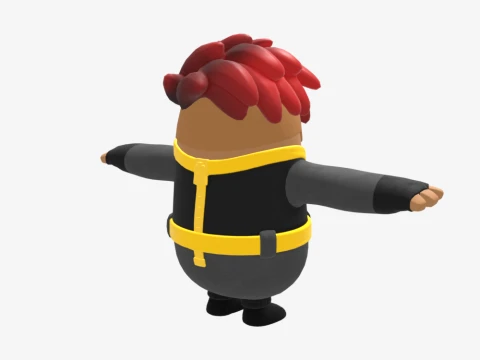 Polarity Fall Guy - Fortnite 3D Model