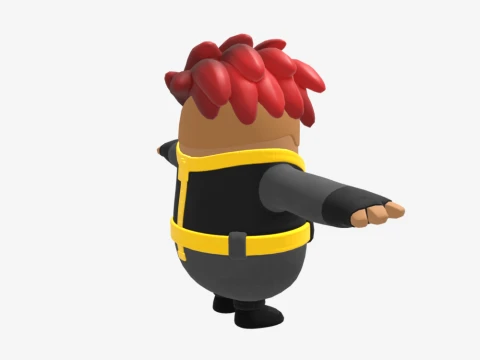 Polarity Fall Guy - Fortnite 3D Model
