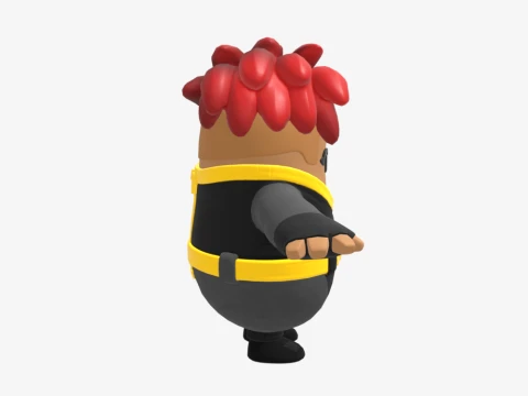 Polarity Fall Guy - Fortnite 3D Model