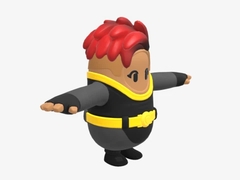 Polarity Fall Guy - Fortnite 3D Model