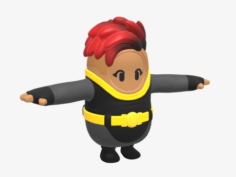 Polarity Fall Guy - Fortnite 3D Model