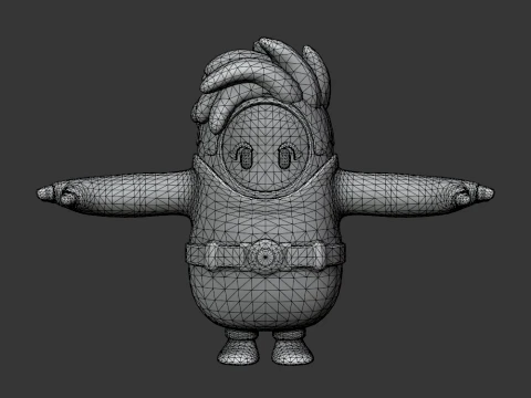 Polarity Fall Guy - Fortnite 3D Model