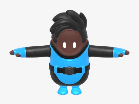 The Mighty Volt Fall Guy - Fortnite 3D Model