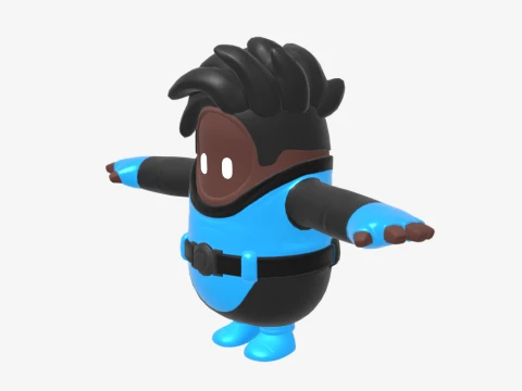 The Mighty Volt Fall Guy - Fortnite 3D Model