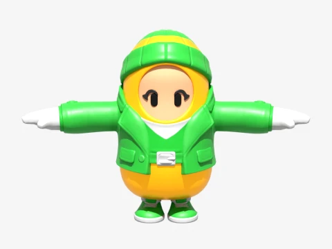 Snowbell Fall Guy - Fortnite Modello 3D