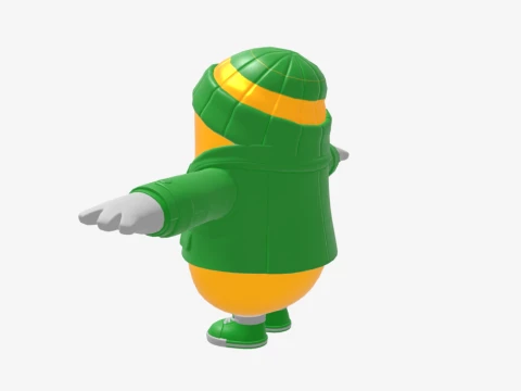 Snowbell Fall Guy - Fortnite 3D Model