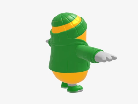 Snowbell Fall Guy - Fortnite 3D Model