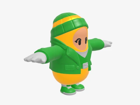 Snowbell Fall Guy - Fortnite 3D Model