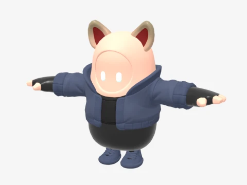 Nitehare Fall Guy - Fortnite 3D Model