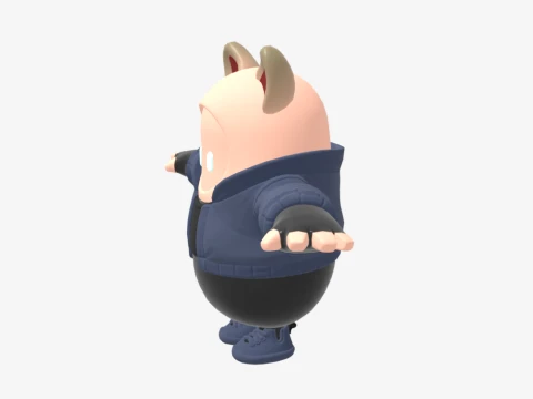 Nitehare Fall Guy - Fortnite 3D Model