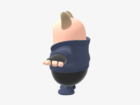 Nitehare Fall Guy - Fortnite 3D Model