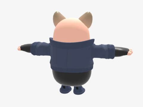 Nitehare Fall Guy - Fortnite 3D Model