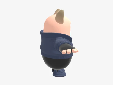 Nitehare Fall Guy - Fortnite 3D Model