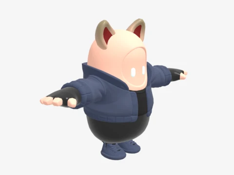 Nitehare Fall Guy - Fortnite 3D Model