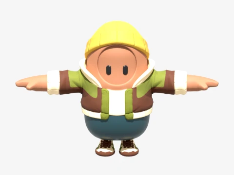 Recon Raptor Fall Guy - Fortnite 3D Model
