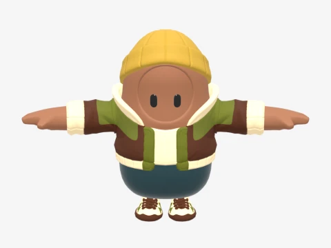 Recon Raptor Fall Guy - Fortnite 3D Model