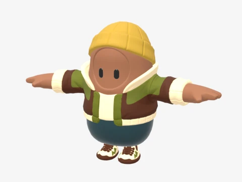Recon Raptor Fall Guy - Fortnite 3D Model