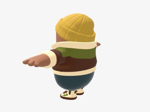 Recon Raptor Fall Guy - Fortnite 3D Model