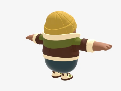 Recon Raptor Fall Guy - Fortnite 3D Model