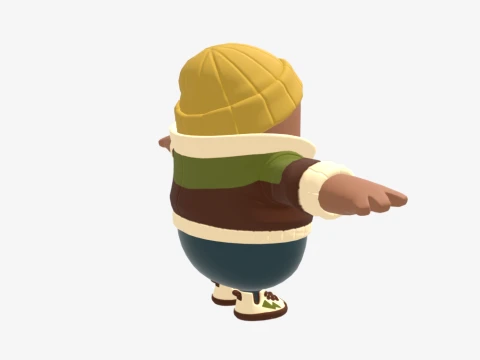 Recon Raptor Fall Guy - Fortnite 3D Model