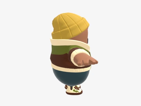 Recon Raptor Fall Guy - Fortnite 3D Model