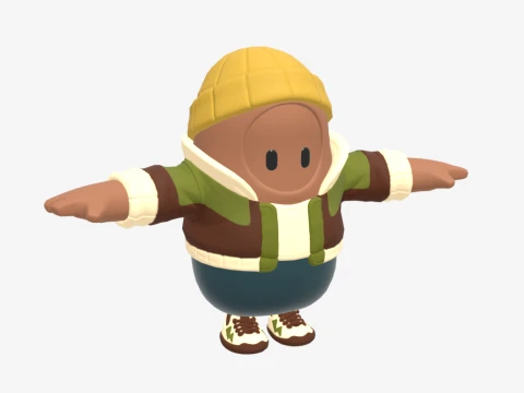 Recon Raptor Fall Guy - Fortnite 3D Model