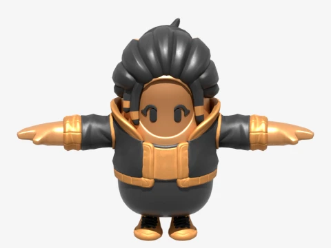 Shanta Fall Guy &ndash; Fortnite 3D Modell