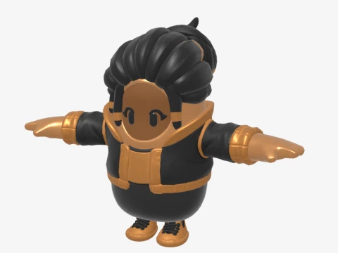 Shanta Fall Guy - Fortnite 3D Model