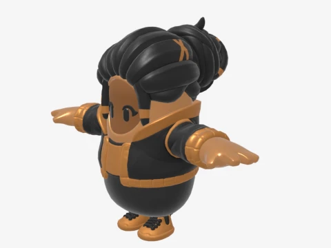 Shanta Fall Guy - Fortnite 3D Model