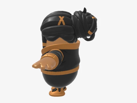 Shanta Fall Guy - Fortnite 3D Model