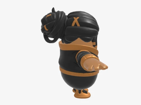 Shanta Fall Guy - Fortnite 3D Model