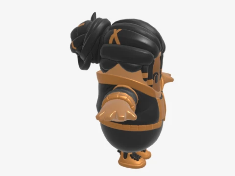Shanta Fall Guy - Fortnite 3D Model