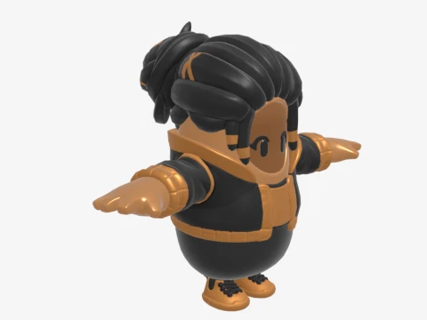 Shanta Fall Guy - Fortnite 3D Model