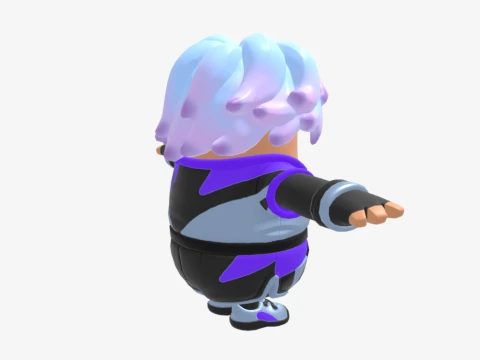 Persephone Fall Guy - Fortnite 3D Model