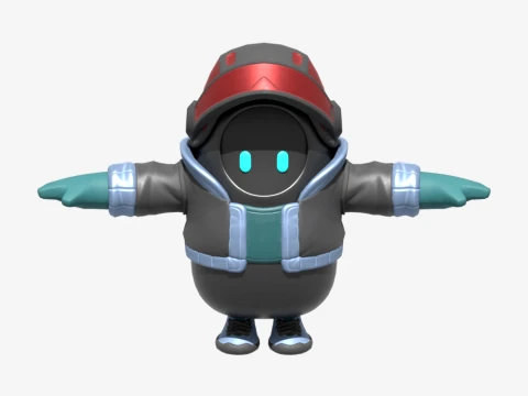 Headlock Fall Guy - Fortnite 3D Model