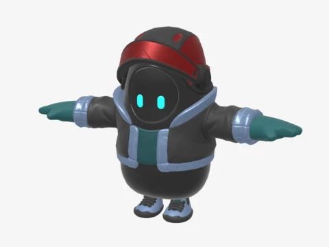 Headlock Fall Guy - Fortnite 3D Model