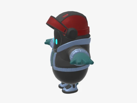 Headlock Fall Guy - Fortnite 3D Model