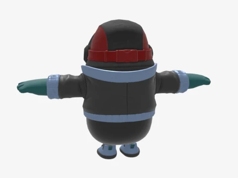 Headlock Fall Guy - Fortnite 3D Model