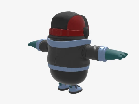 Headlock Fall Guy - Fortnite 3D Model