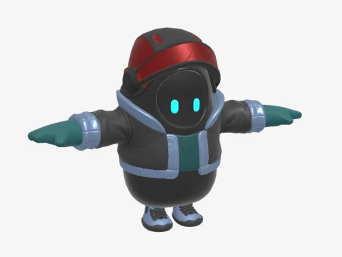 Headlock Fall Guy - Fortnite 3D Model