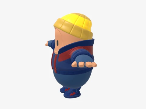Hayseed Fall Guy - Fortnite 3D Model
