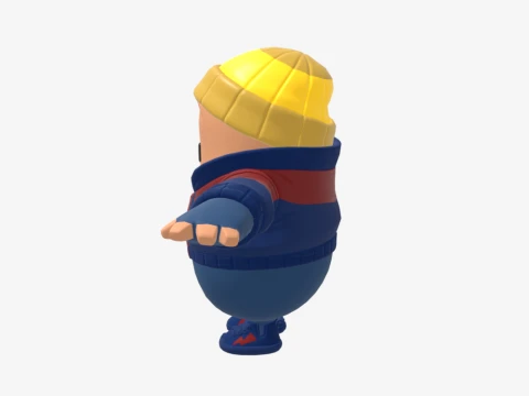 Hayseed Fall Guy - Fortnite 3D Model