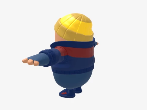 Hayseed Fall Guy - Fortnite 3D Model