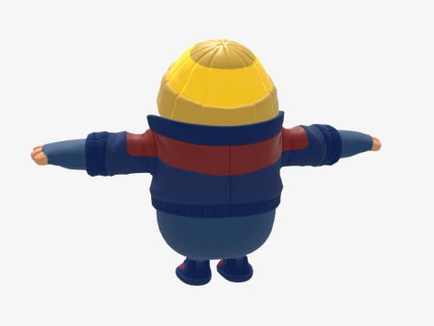 Hayseed Fall Guy - Fortnite 3D Model