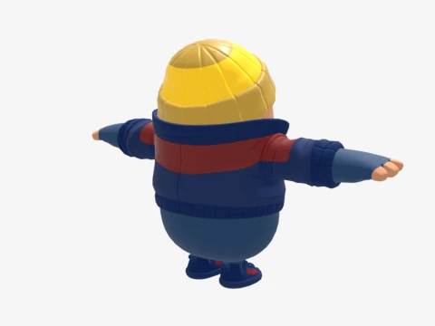 Hayseed Fall Guy - Fortnite 3D Model
