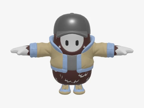 Rufus Fall Guy - Fortnite 3D Model