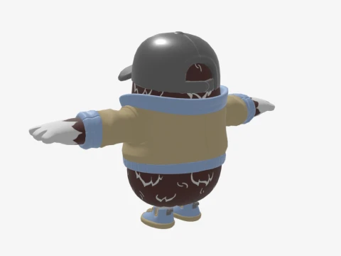 Rufus Fall Guy - Fortnite 3D Model