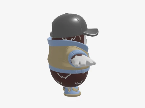 Rufus Fall Guy - Fortnite 3D Model