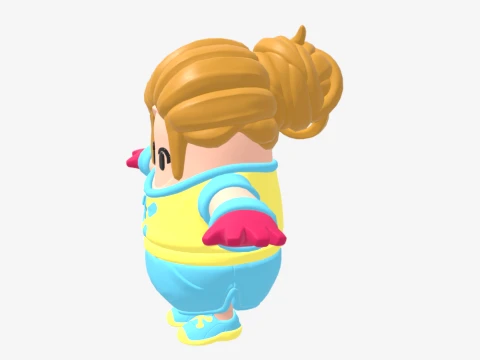 Dee Fall Guy - Fortnite 3D Model